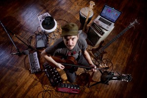 Multi-instrumentalist Ryan Herr; photo by Mollie Hull; seenimagery.com